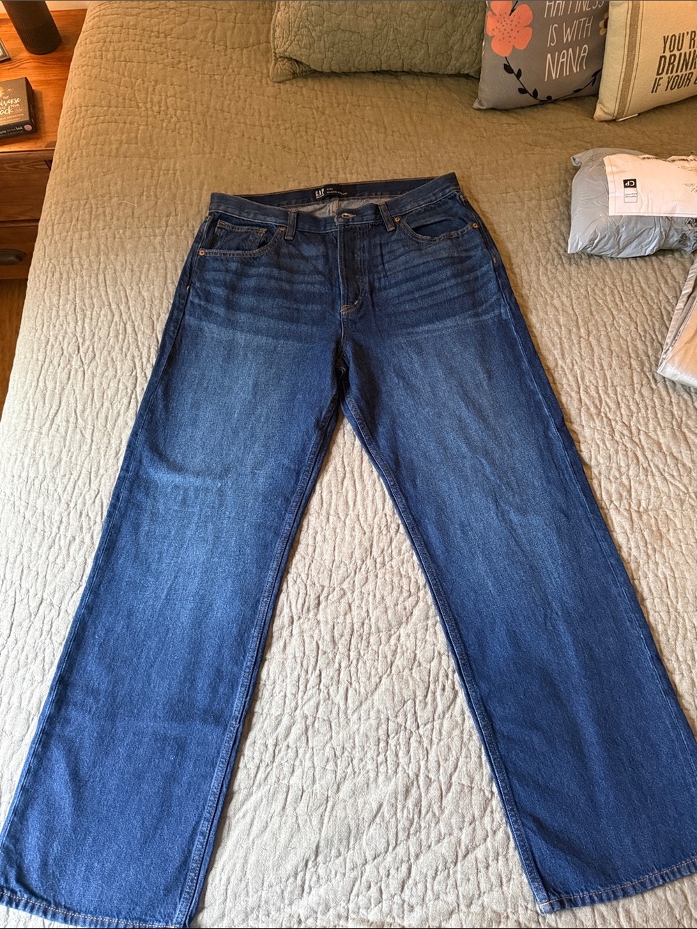 Gap Relaxed Jeans in Dark Blue